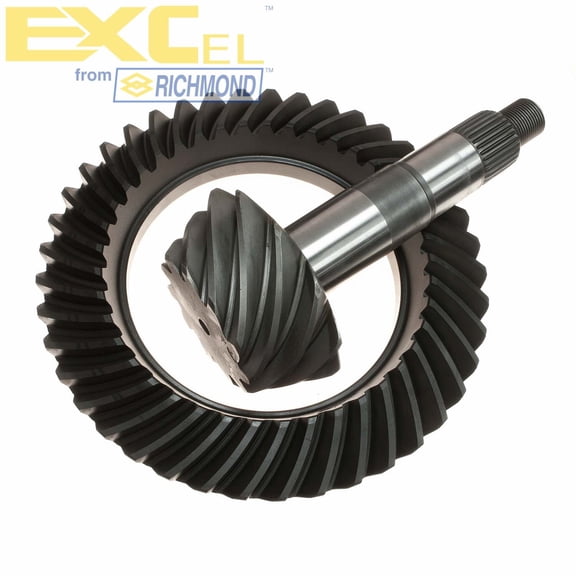 Richmond Gear 12BT410T Excel Ring And Pinion Set; 3.08 Ratio; 41-10 Teeth; 8.875 in. Dia. Ring Gear; 1.438 in. Dia. Pinion; 30 Spline; 12 Hole Irregular Cover; Carrier 3; Rear 8.875 in.;