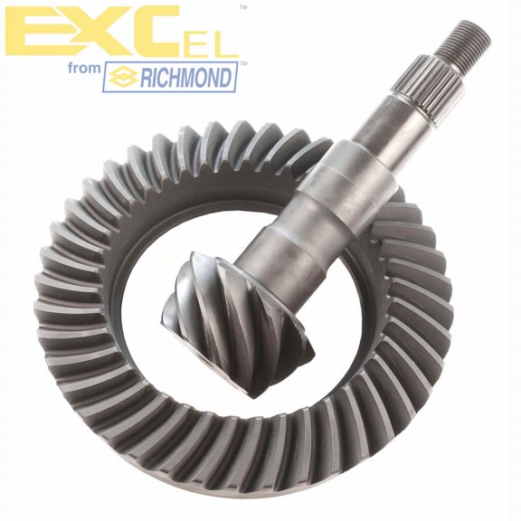Richmond Gear GM85456 Excel Ring And Pinion Set; 4.56 Ratio; 41-9 Teeth; 8.50/8.625 in. Dia. Ring Gear; 1.626 in. Dia. Pinion; 30 Spline; 10 Hole Oval Cover; Front 8.5 in.; Rear 8.5 in.;