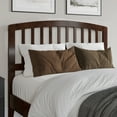 thumbnail image 1 of AFI Richmond Full Solid Wood Headboard, Walnut, 1 of 7