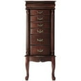 thumbnail image 1 of Richmond Medium Mahogany Jewelry Armoire, 1 of 4