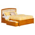 thumbnail image 1 of Richmond Platform Bed with Flat Panel Foot Board and 2 Urban Bed Drawers in, Multiple Colors and Sizes, 1 of 6
