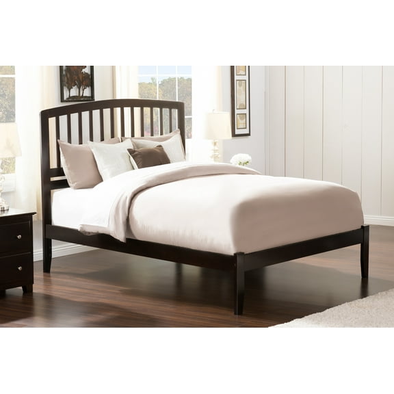 Richmond Platform Bed with Open Foot Board in, Multiple Colors and Sizes