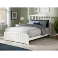 thumbnail image 1 of Richmond Queen Traditional Bed with Matching Foot Board in White, 1 of 5