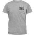 thumbnail image 1 of Richmond Riverdogs - Crest Print Mono Mad Dog Grey T-Shirt - Small, 1 of 2
