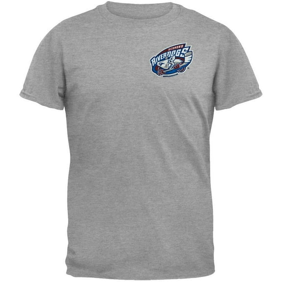 Richmond Riverdogs - Dual Logo Grey T-Shirt - Small
