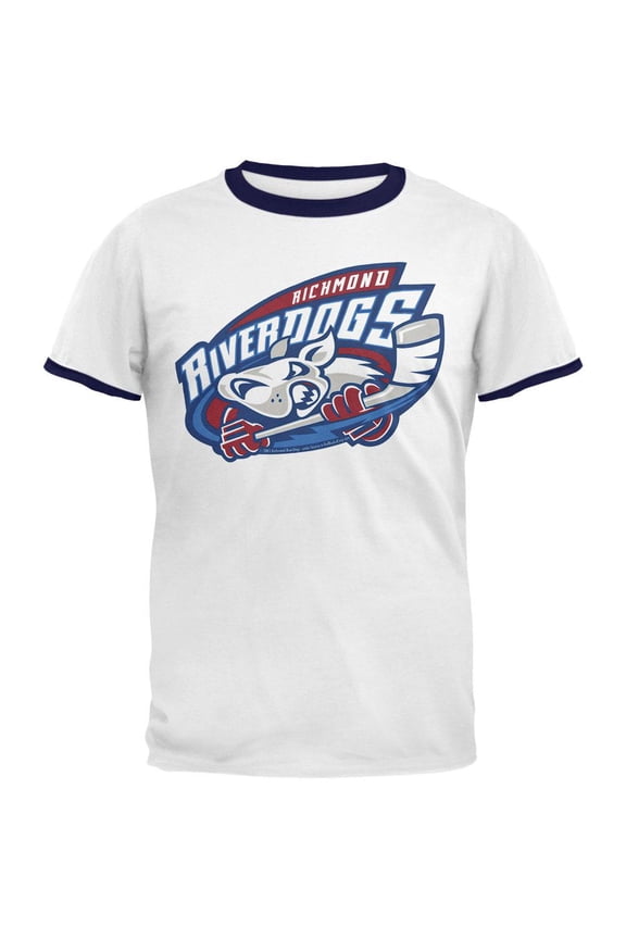 - Logo Adult Ringer T-Shirt - Large