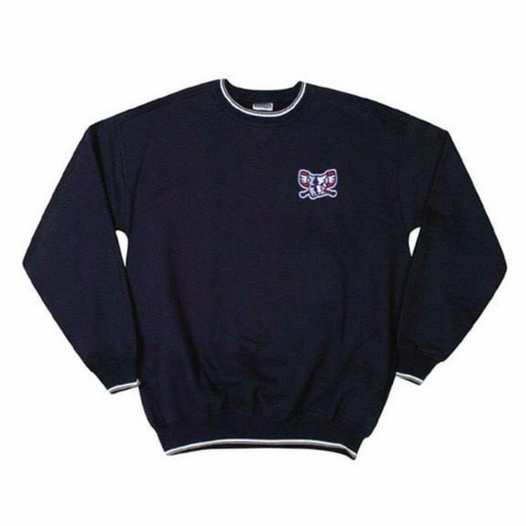 Richmond Riverdogs - Mad Dog Striped Trim Sweatshirt - Large