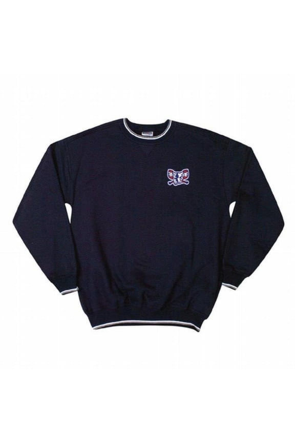 Richmond Riverdogs - Mad Dog Striped Trim Sweatshirt - Large