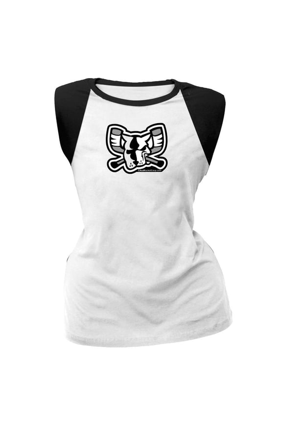 - Mono Mad Dog Juniors Cap Sleeve T-Shirt - Medium