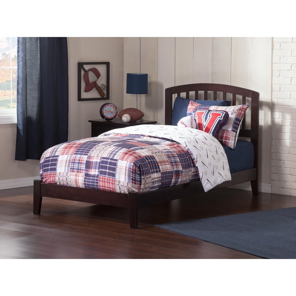 Richmond Traditional Bed in, Multiple Colors and Sizes