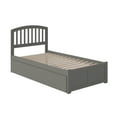 thumbnail image 1 of Richmond Twin Extra Long Bed with Footboard and Twin Extra Long Trundle in Grey, 1 of 7