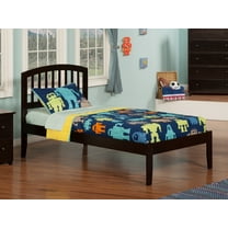 Richmond Twin Platform Bed with Open Foot Board in Espresso