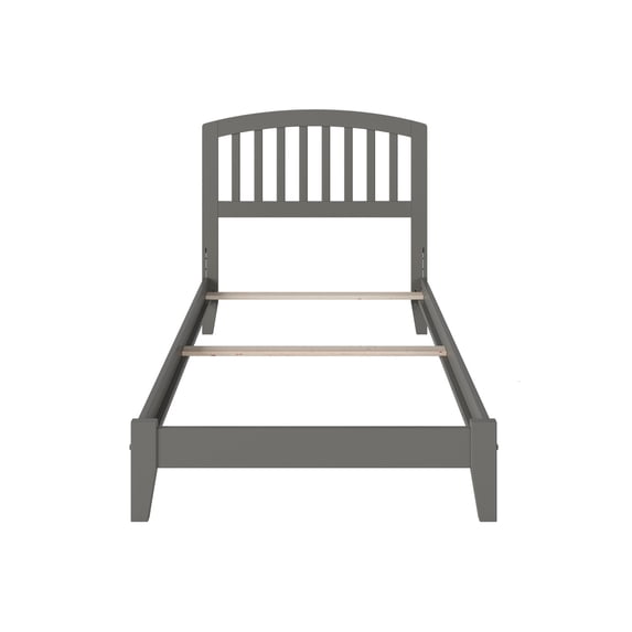 Richmond Twin XL Traditional Bed in Grey