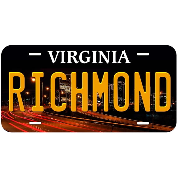 Richmond VA TAG03 Novelty Car Auto License Plate