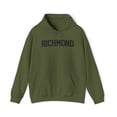 thumbnail image 1 of Richmond VA Virginia CA California Moving Hoodie, Gifts, Hooded Sweatshirt, 1 of 4
