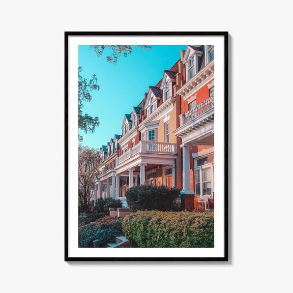 Richmond Va Fine Art Photo Print Monument Avenue Historic District Wall Decor, Unframed Paper Print