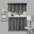 thumbnail image 1 of Richmond Window Kitchen Curtain Tier Pair and Valance Set, 1 of 5