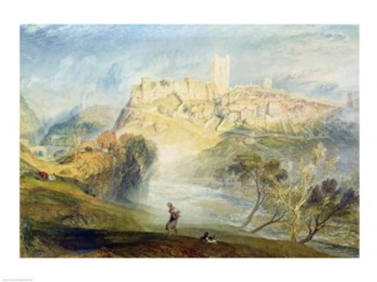 Richmond Yorkshire Canvas Art - JMW Turner (24 x 18)