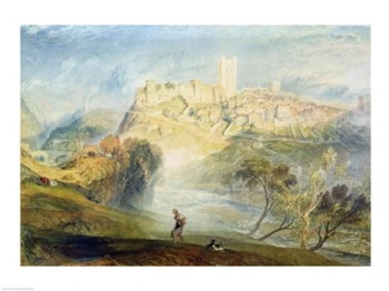 Richmond Yorkshire Canvas Art - JMW Turner (36 x 24)