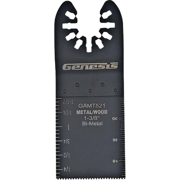 Genesis Oscillating Tool Blade GAMT521 Heavy-Duty Bi-Metal - Fits Genesis GMT15A - 1.38"