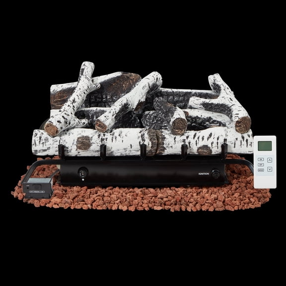 Richryce 30,000 BTU Ventless Propane Log Set