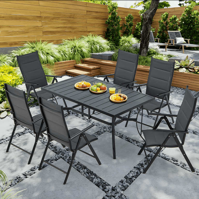 Outdoor dining table all weather sale