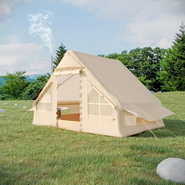 Richryce 46 Person Inflatable Tent, 4Season, Waterproof, Windproof