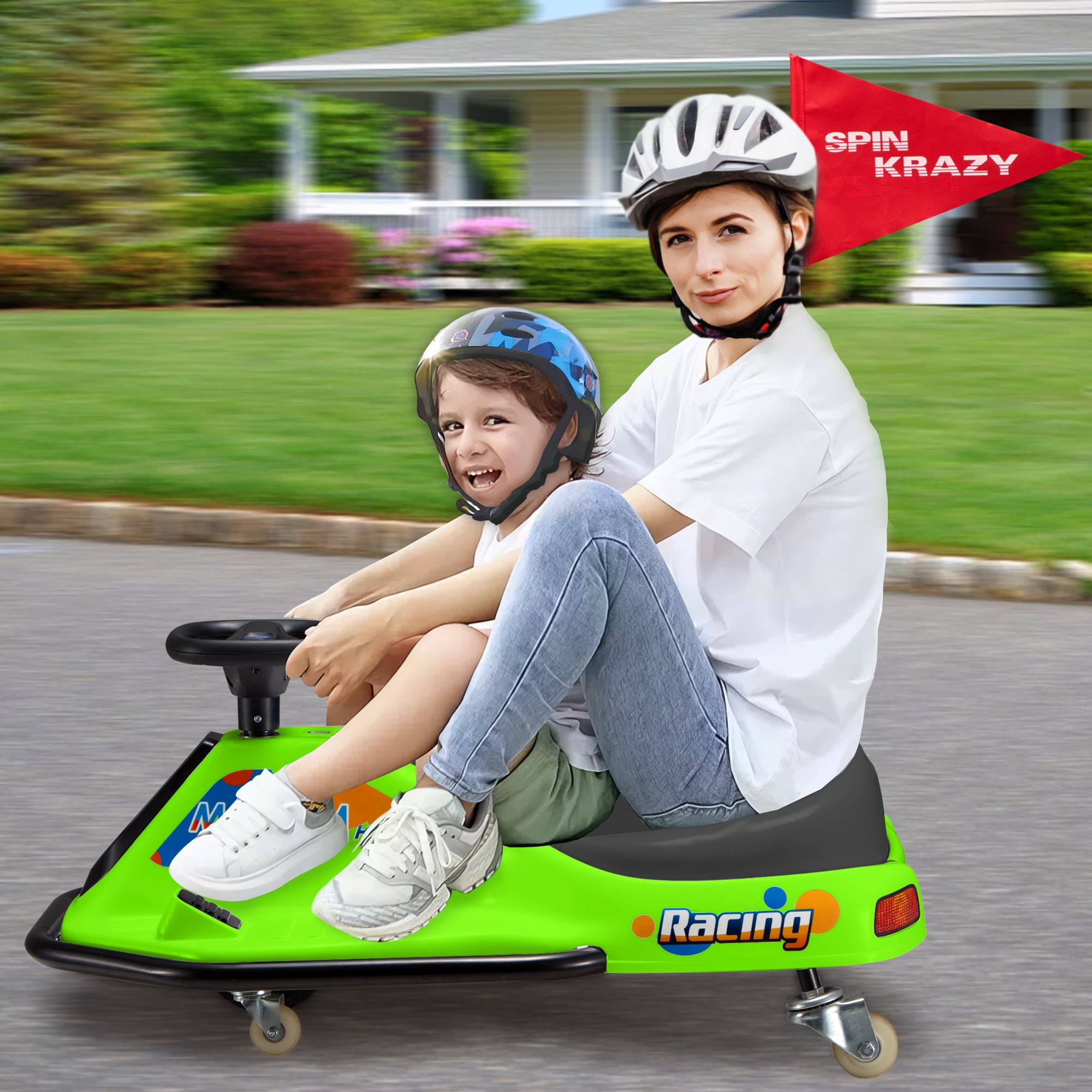 Richryce Ride on Drift Car ，Kids Electric Drifting Go-Kart for Rider ...