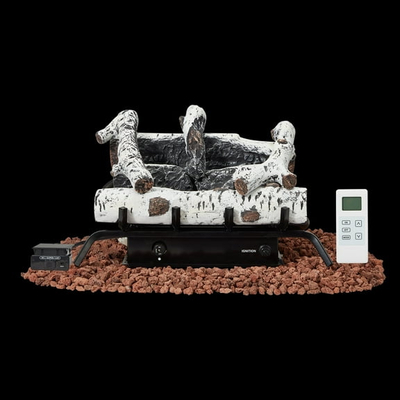 Richryce Ventless Propane Fireplace Log Set