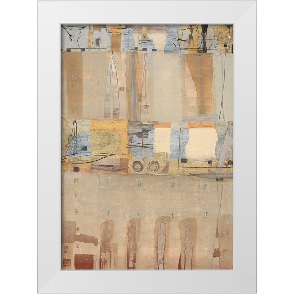Richter-Armgart, Rose 11x14 White Modern Wood Framed Museum Art Print ...