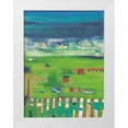 thumbnail image 1 of Richter-Armgart, Rose 12x14 White Modern Wood Framed Museum Art Print Titled - At the Seaside, 1 of 4