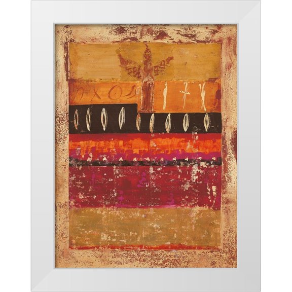 Richter-Armgart, Rose 12x14 White Modern Wood Framed Museum Art Print Titled - Tatpurusha
