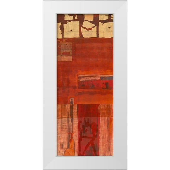 Richter-Armgart, Rose 12x24 White Modern Wood Framed Museum Art Print Titled - Massai