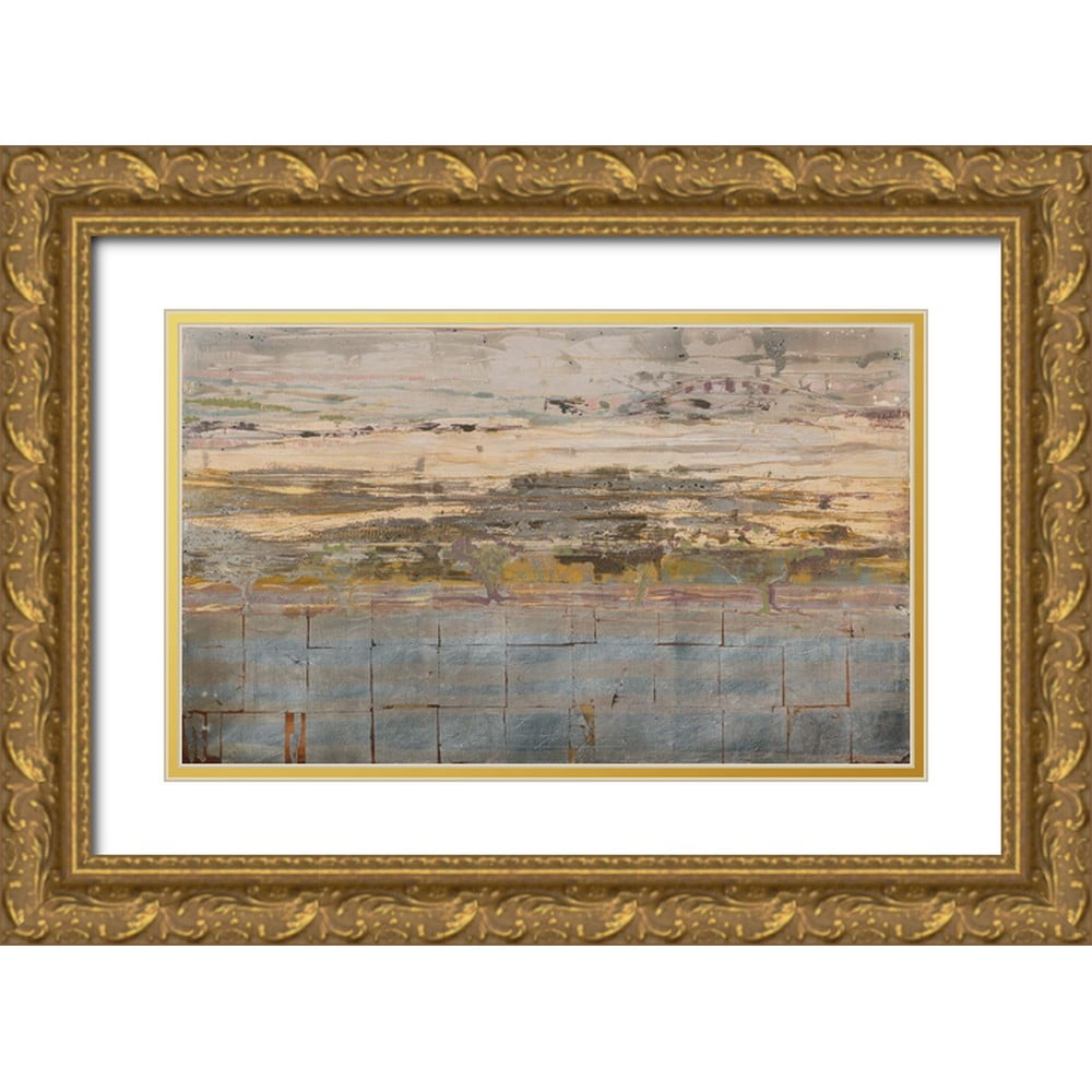 Richter-Armgart, Rose 14x10 Gold Ornate Wood Framed with Double Matting ...