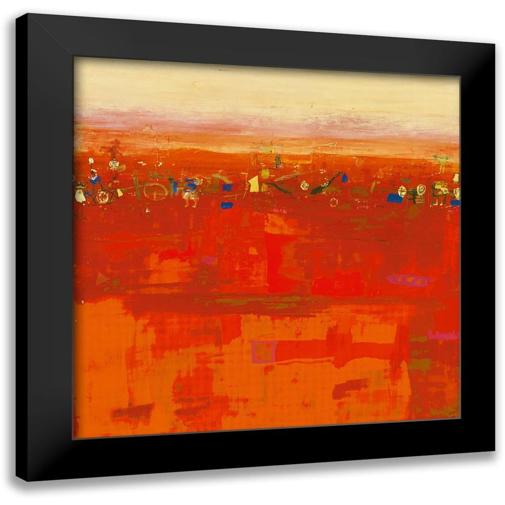 Richter-Armgart, Rose 15x15 Black Modern Framed Museum Art Print Titled ...