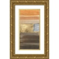 thumbnail image 1 of Richter-Armgart, Rose 18x32 Gold Ornate Wood Framed with Double Matting Museum Art Print Titled - Silkie, 1 of 4