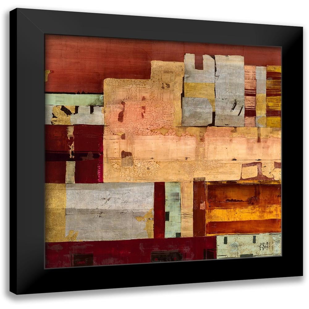 Richter-Armgart, Rose 20x20 Black Modern Framed Museum Art Print Titled ...