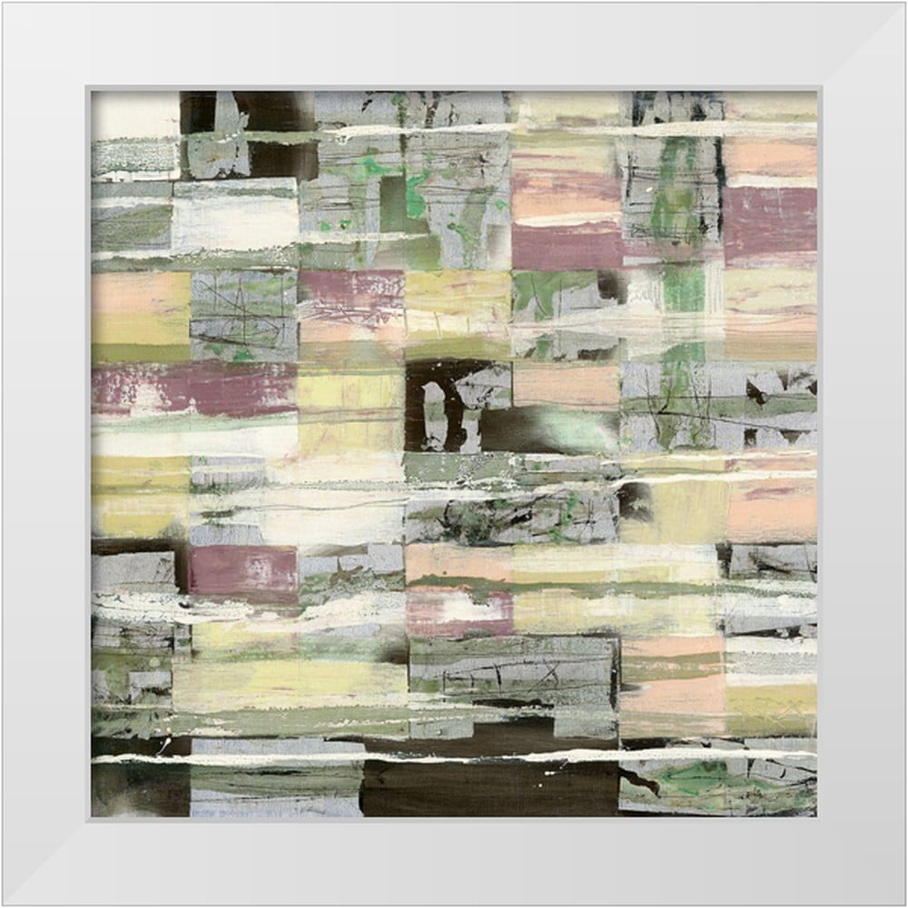 Richter-Armgart, Rose 20x20 White Modern Wood Framed Museum Art Print ...