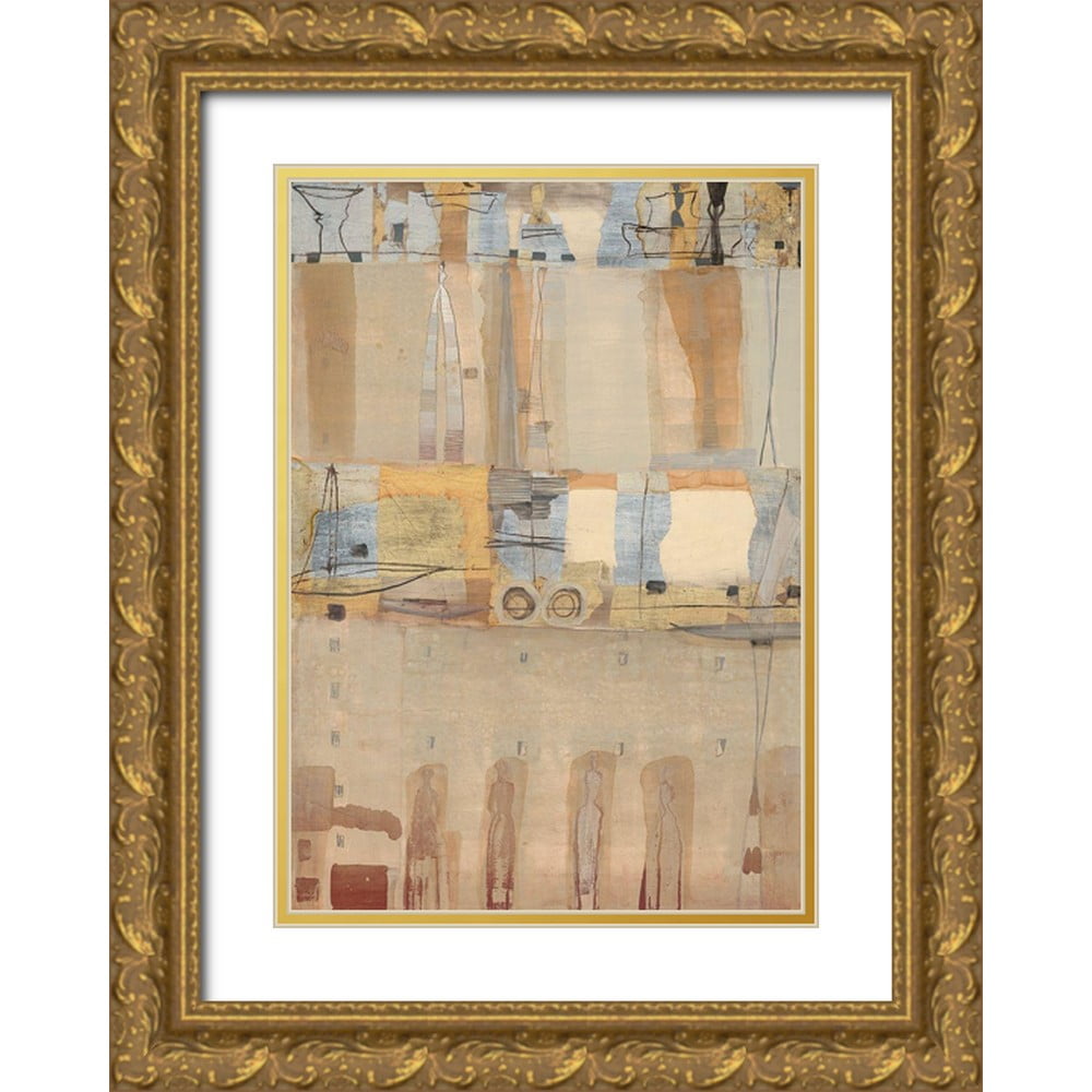 Richter-Armgart, Rose 24x32 Gold Ornate Wood Framed with Double Matting ...