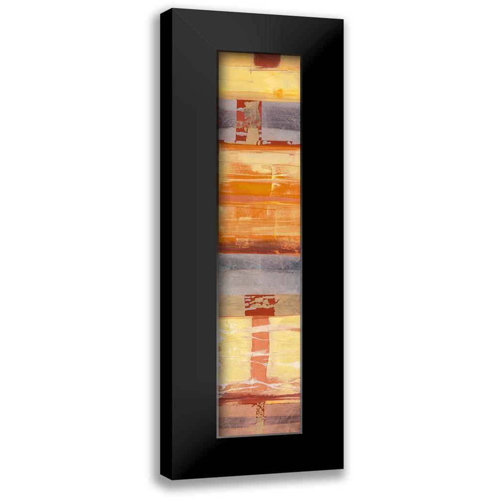 Richter-Armgart, Rose 6x14 Black Modern Framed Museum Art Print Titled ...