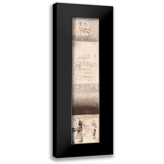 Richter-Armgart, Rose 6x14 Black Modern Framed Museum Art Print Titled - Oslo I