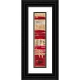 thumbnail image 1 of Richter-Armgart, Rose 8x24 Black Ornate Wood Framed with Double Matting Museum Art Print Titled - Metamorphosen III, 1 of 4
