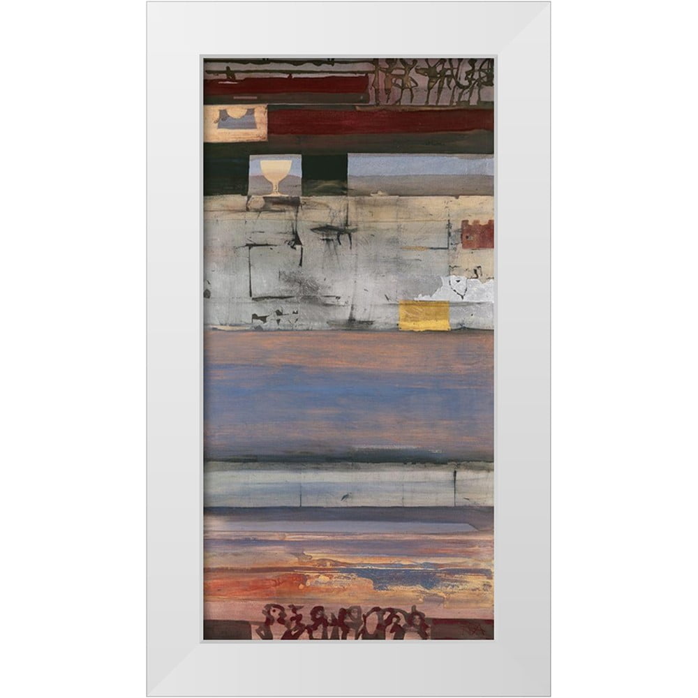 Richter-Armgart, Rose 9x14 White Modern Wood Framed Museum Art Print ...