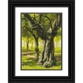 thumbnail image 1 of Richter, Cornelia 11x14 Black Ornate Wood Framed with Double Matting Museum Art Print Titled - Klosterbaum, 1 of 4