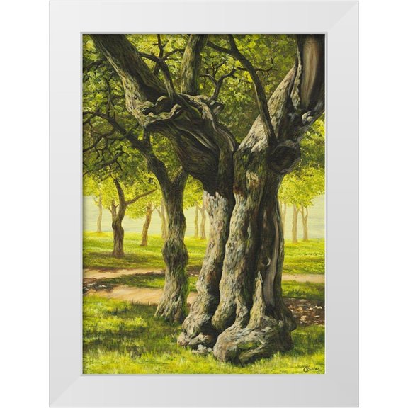 Richter, Cornelia 11x14 White Modern Wood Framed Museum Art Print Titled - Klosterbaum