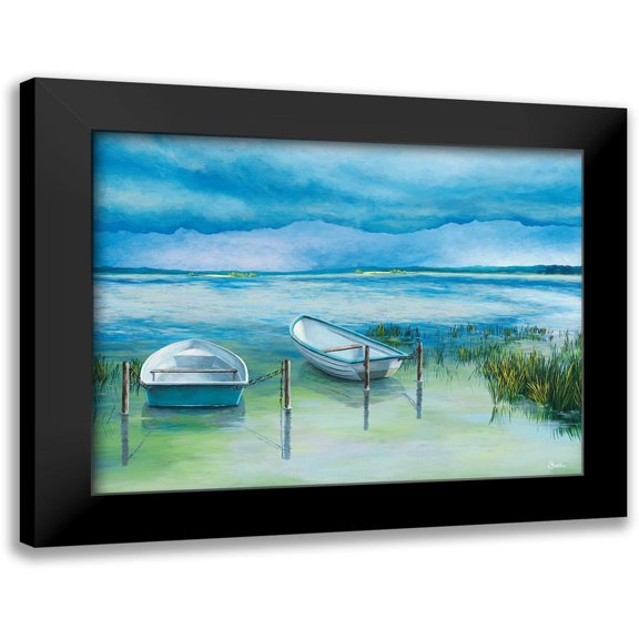 Richter, Cornelia 14x12 Black Modern Framed Museum Art Print Titled - Nach dem Gewitter