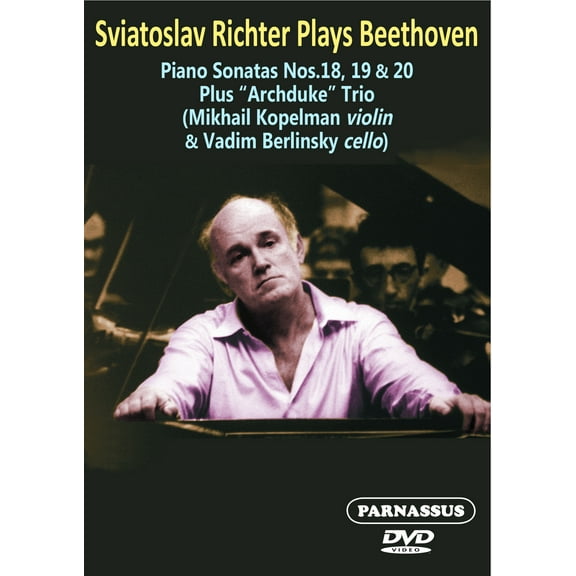 Richter plays Beethoven, Piano sonatas Nos.18, 19 & 20, Archduke trio (DVD), Parnassus, Special Interests