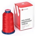 thumbnail image 1 of RICHWORD Red Embroidery Thread 4000M(4374Y) 40WT Polyester Thread 100 Colors Selected for Commercial Multi Needles and Single Needle Embroidery Machine 0033, 1 of 6
