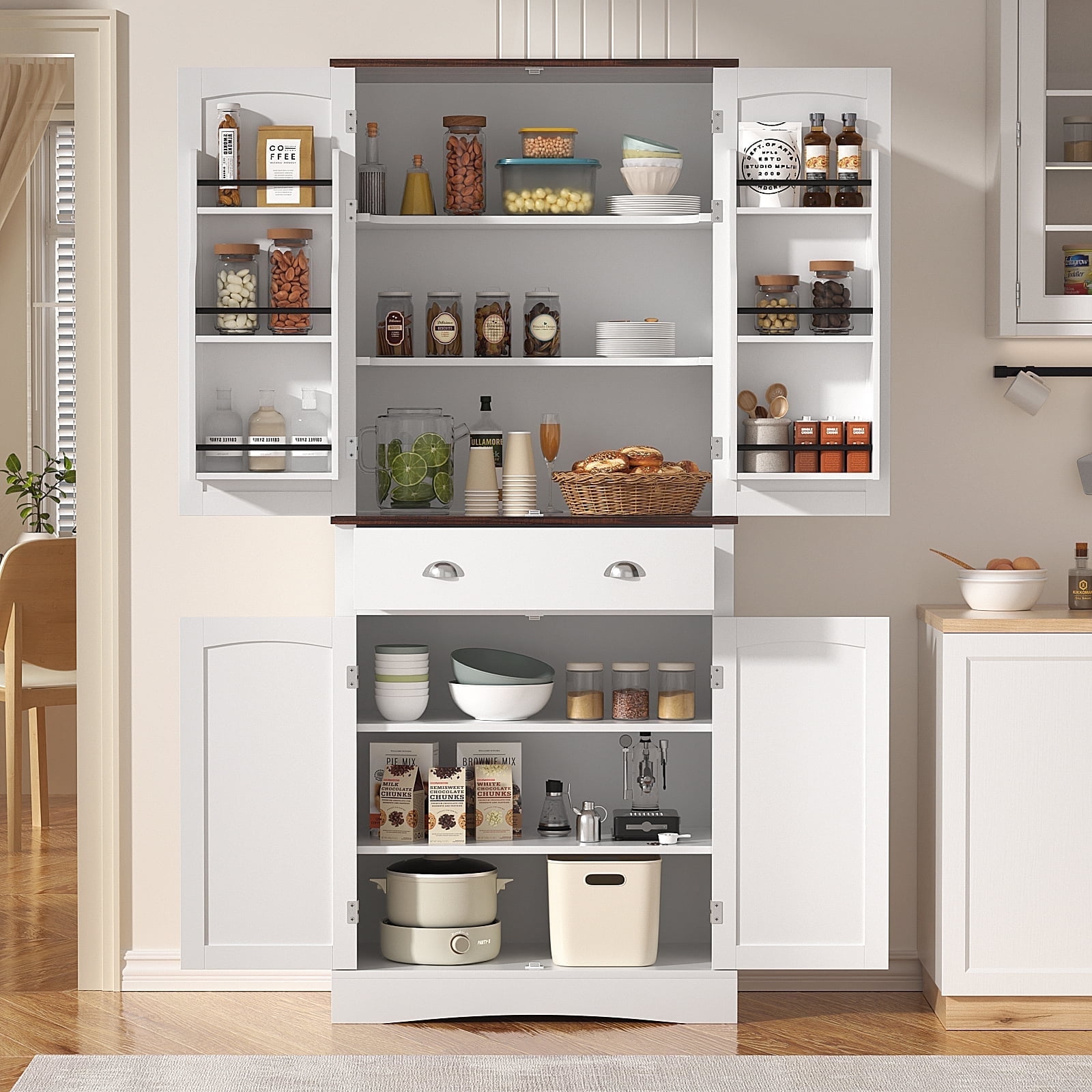 High pantry cabinet discount