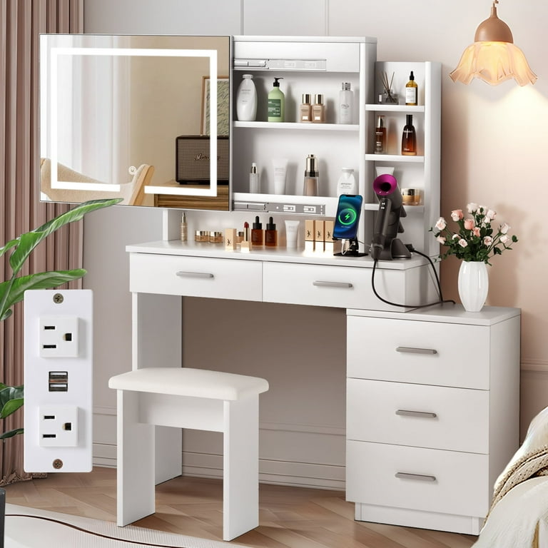 Dresser desk set discount